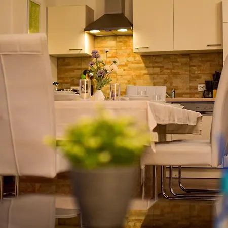 Apartment Edles, Vollausgestattes Fuer 5 Personen Mit Wlan, Vollausgestatteter Kueche, Waschmaschine Und Trockner Crimmitschau