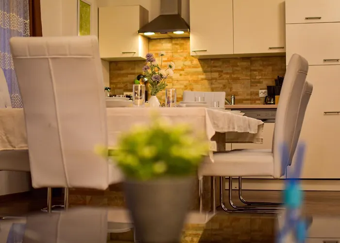 Apartment Grosses, Vollausgestattes Fuer 5 Personen Mit Wlan, Vollausgestatteter Kueche, Waschmaschine Und Trockner Crimmitschau