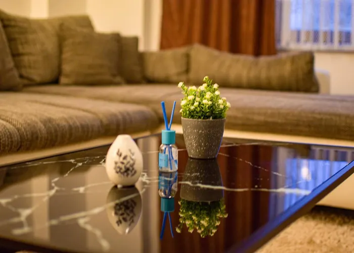 Grosses, Vollausgestattes Fuer 5 Personen Mit Wlan, Vollausgestatteter Kueche, Waschmaschine Und Trockner Apartment Crimmitschau